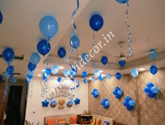 Baby Boy Surprise Welcome Decor