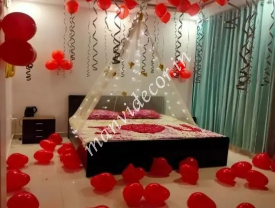 Love Red Theme Decoration