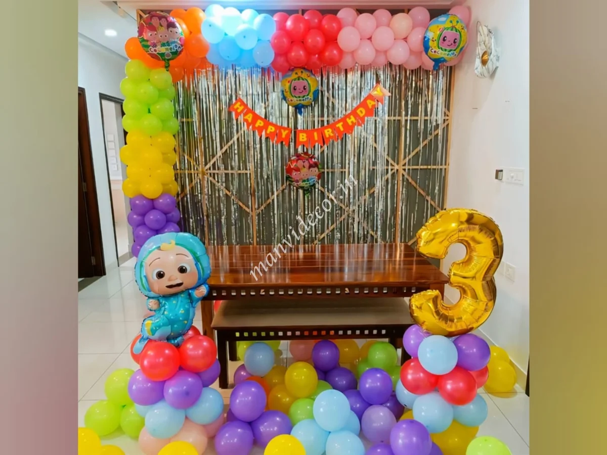 Multicolor Birthday Garland Decor