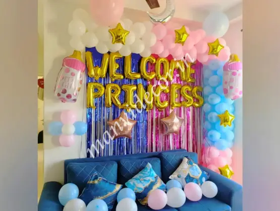 Baby Welcome Princess Decoration