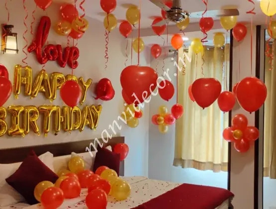 Love Theme Balloon Decoration