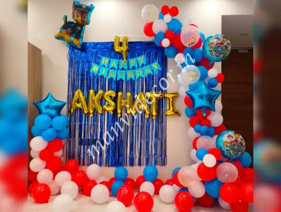 Paw Patrol Theme Decoration