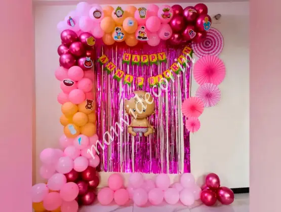 Annaprashan Balloon Decoration