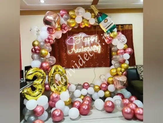 Anniversary Glow Ring Decoration