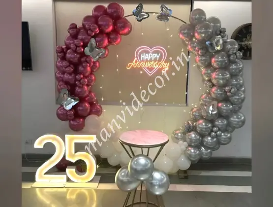 Anniversary Surprise Decor