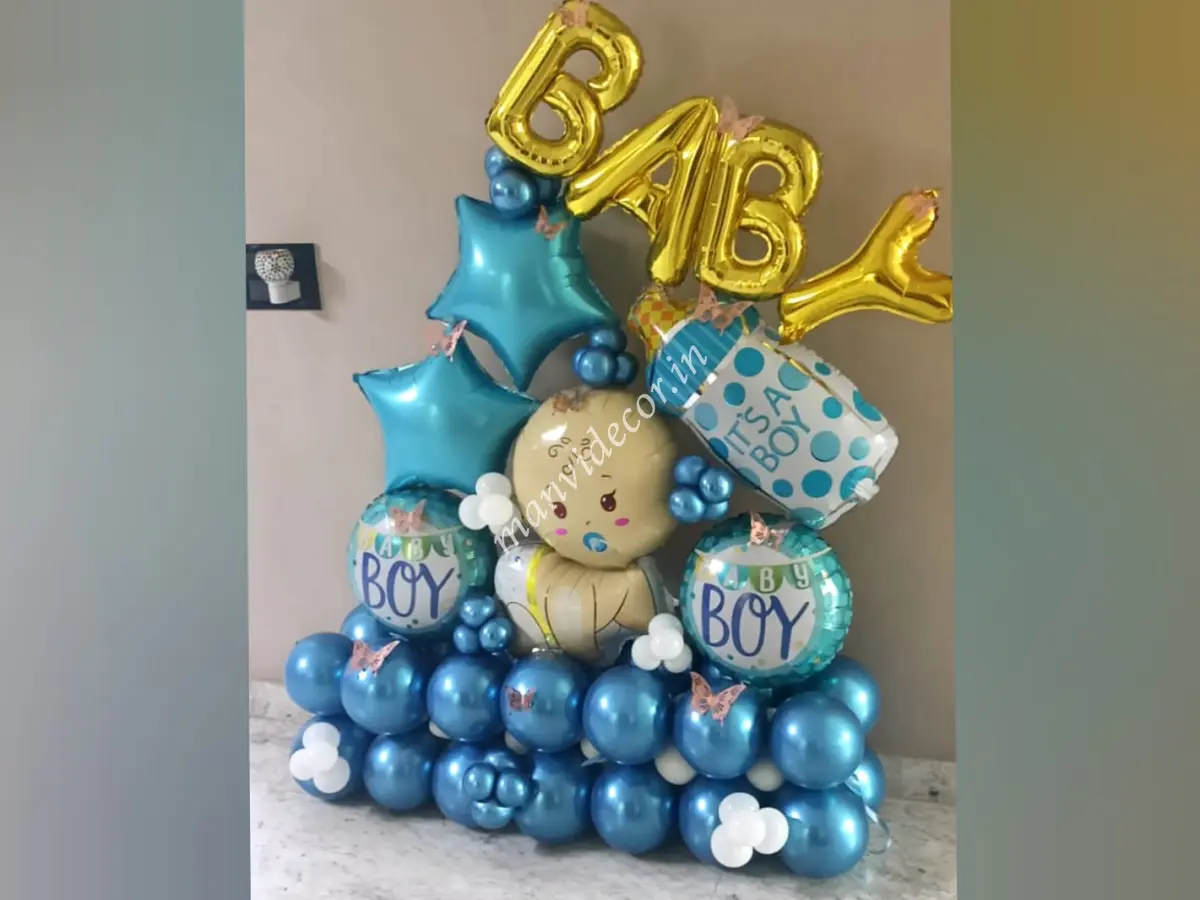 Baby Boy Surprise Marquee