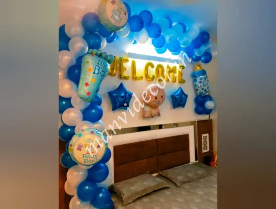 Baby Boy Welcome Glow  Decor
