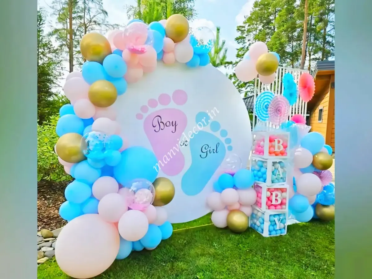 Baby Shower Flex  Ring Setup