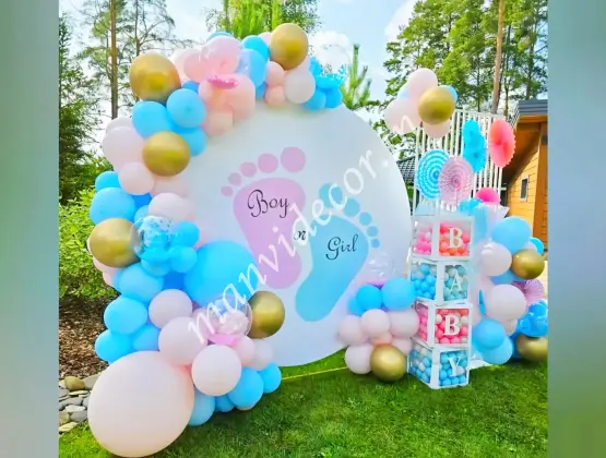 Baby Shower Flex Setup