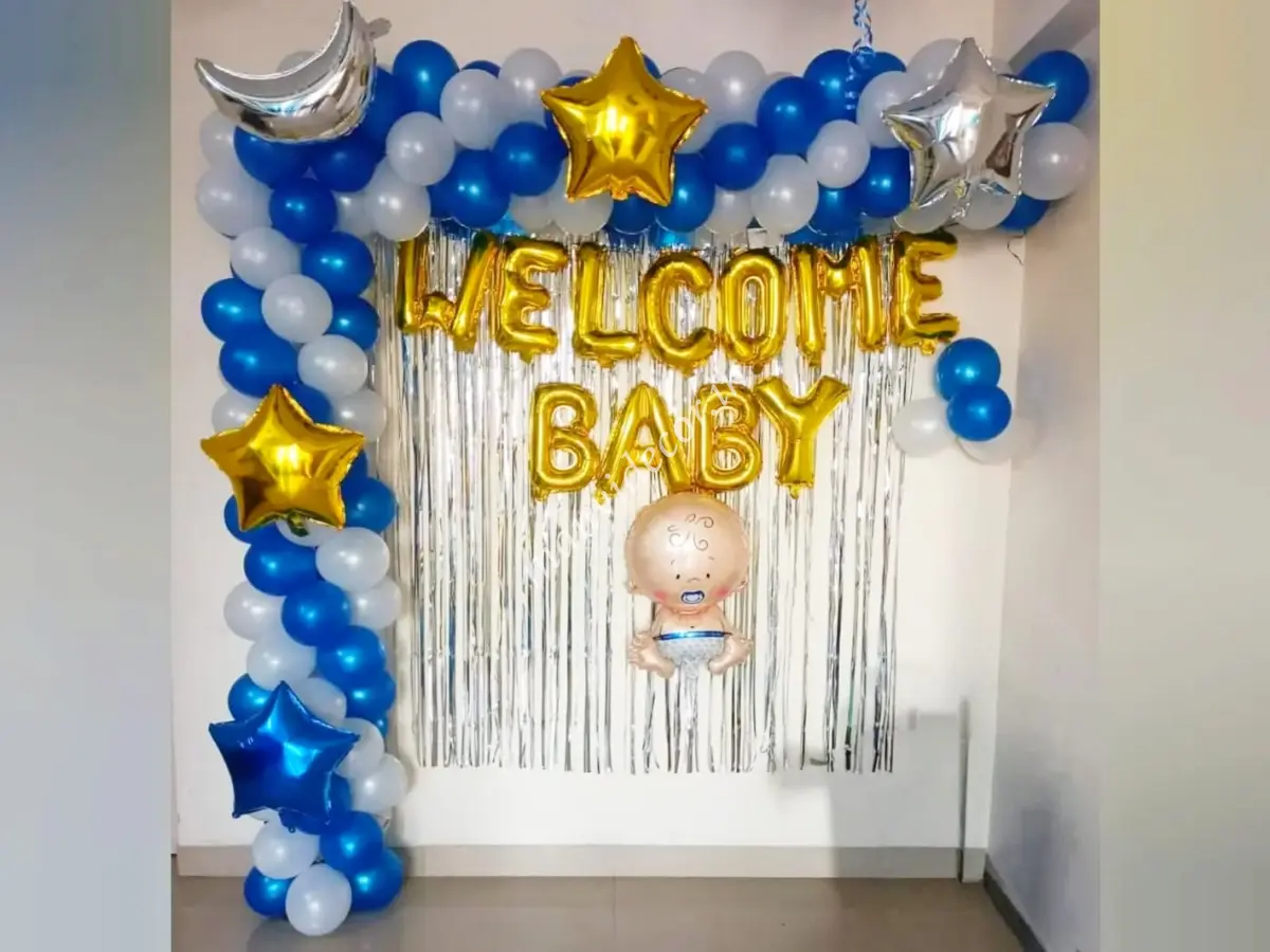 New Born Baby Welcome Decoration at home