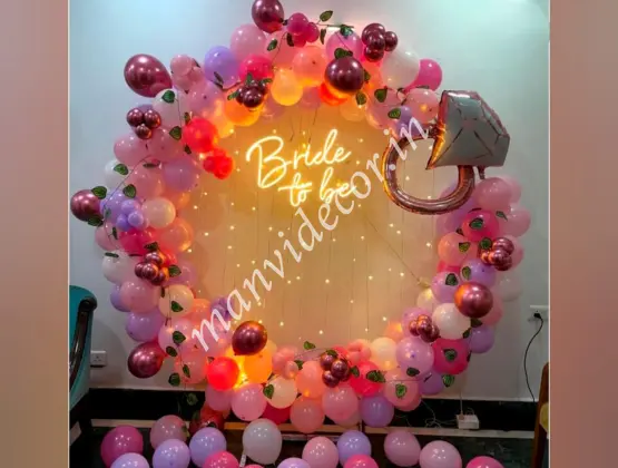 Bride To Be Ring Setup