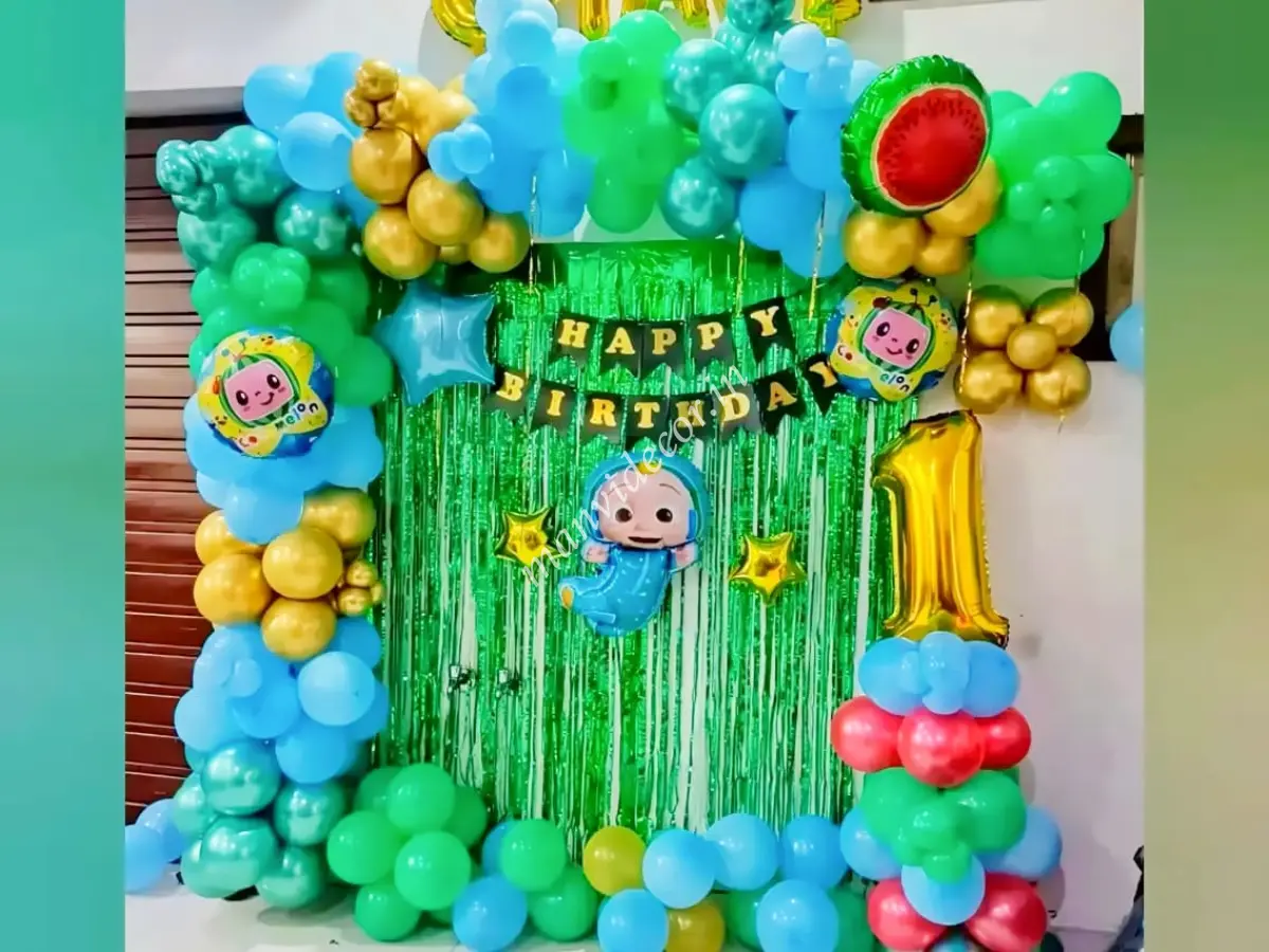 Cocomelon Surprise Birthday Decor
