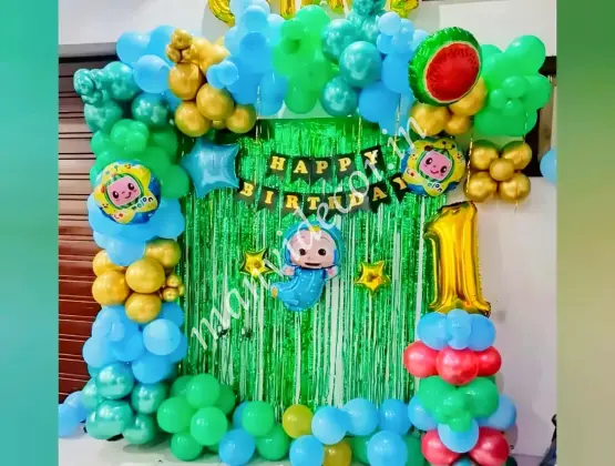 Cocomelon Surprise Birthday Decor
