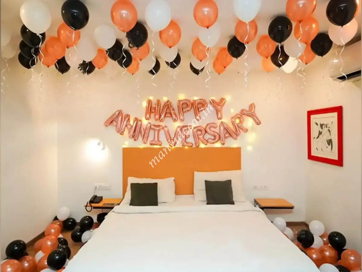 Rose-gold anniversary surprise