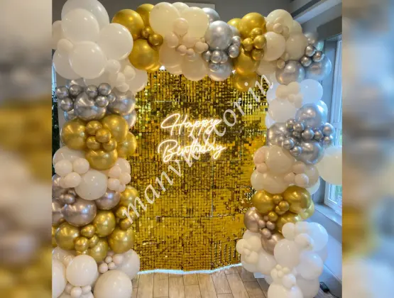 Glimmering Birthday Sequin Surprise
