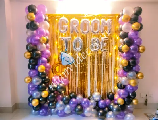 Groom To Be Surprise Decor
