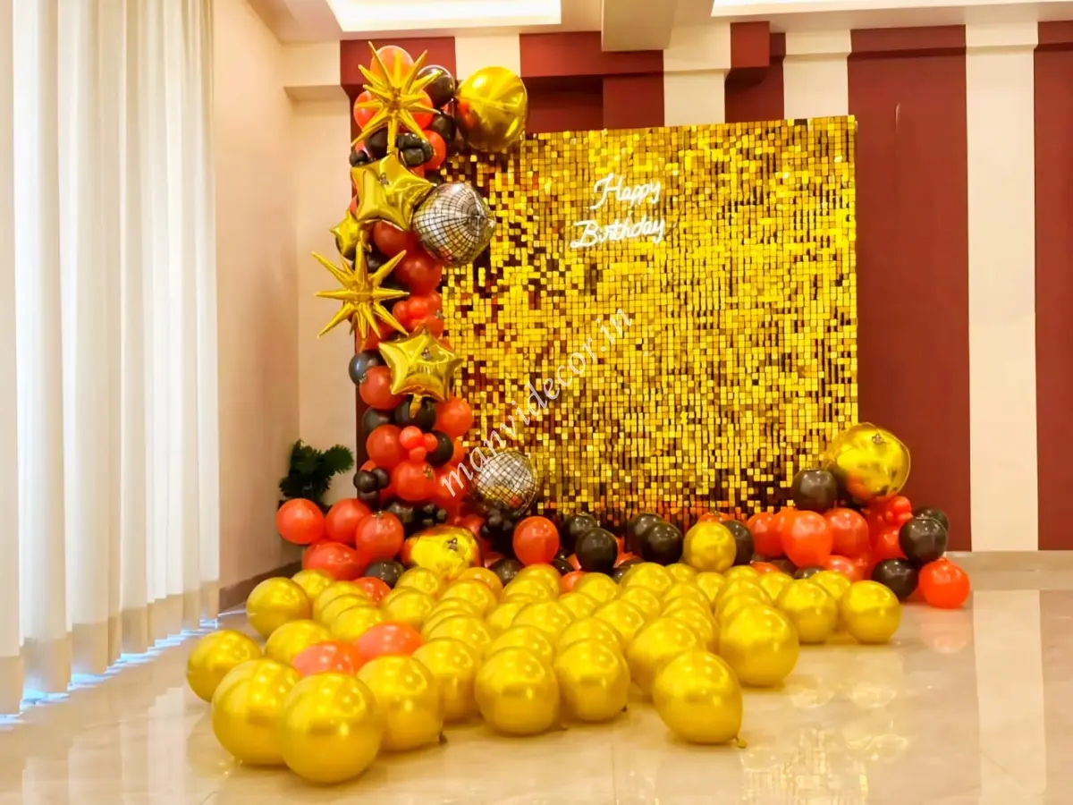 Luxe Sequin Birthday Decoration