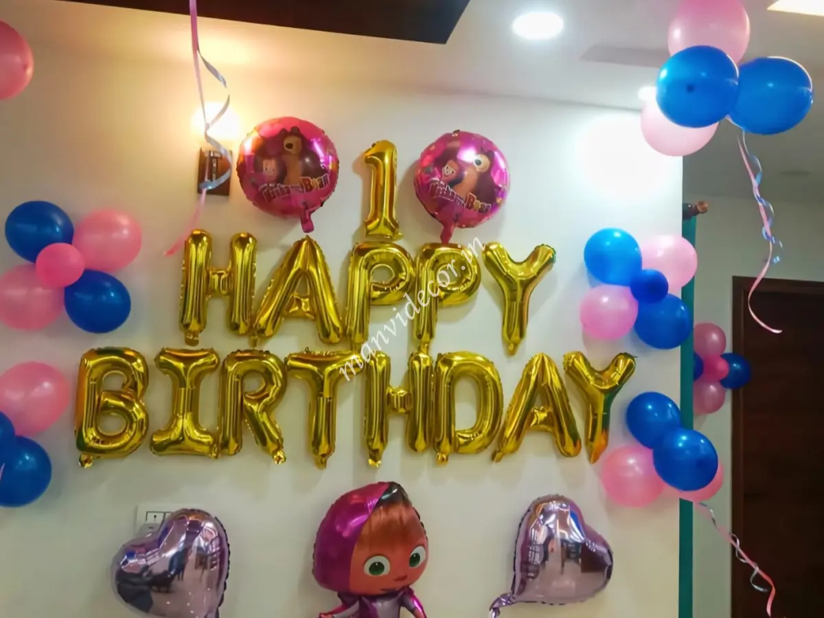 1st birthday decoration for girls