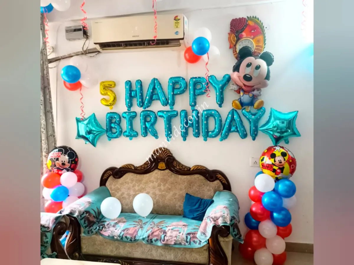Mickey Mouse Birthday Decoration