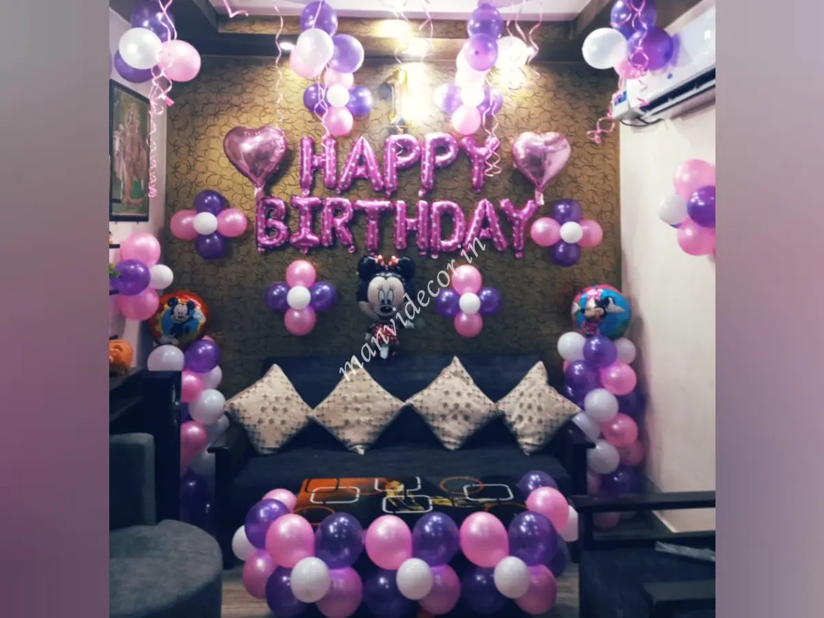 1st Birthday Minnie Mouse Decoration