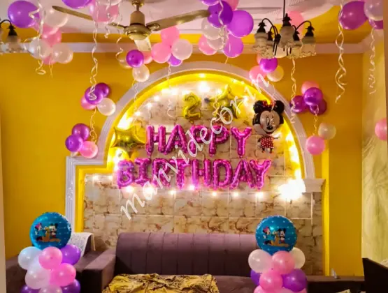 Minnie Mouse Theme Decoration