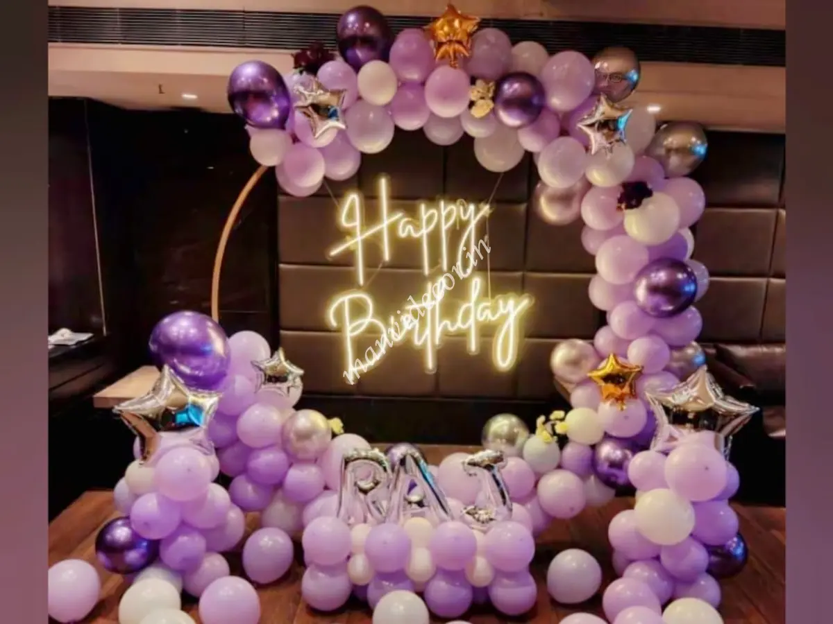 Special Ring Setup for Birthday 