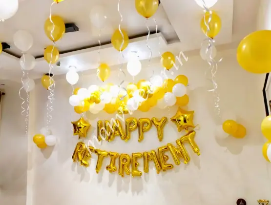Retirement Balloon Party Decor