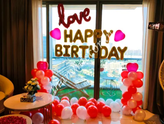Romantic Birthday Love Decoration