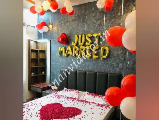Romantic Just Married Surprise