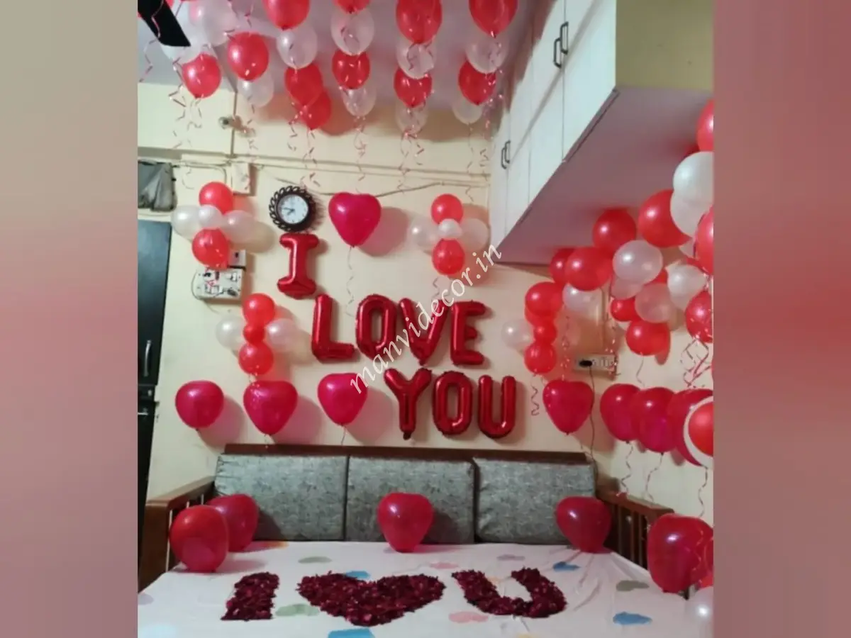 Romantic Love Decoration Surprise