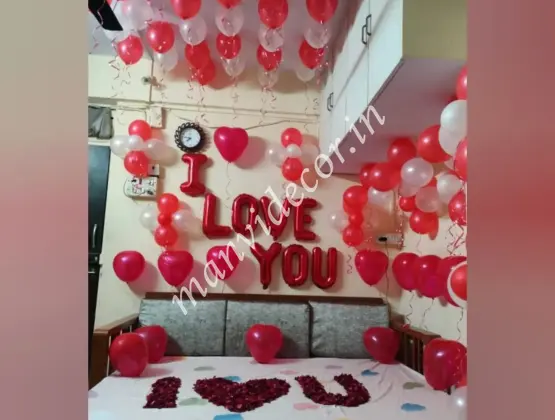 Romantic Love Decoration Surprise