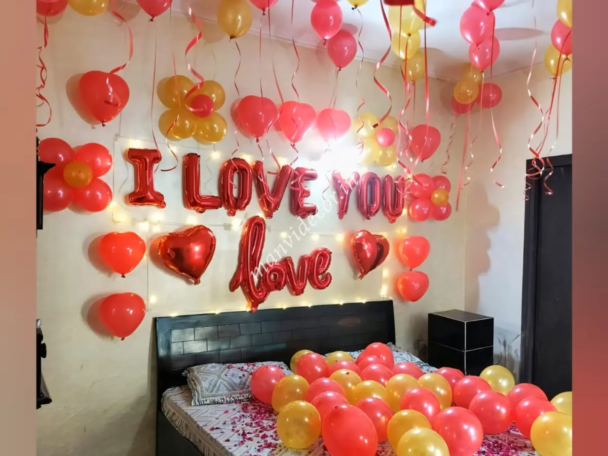 Romantic Love Surprise Decor