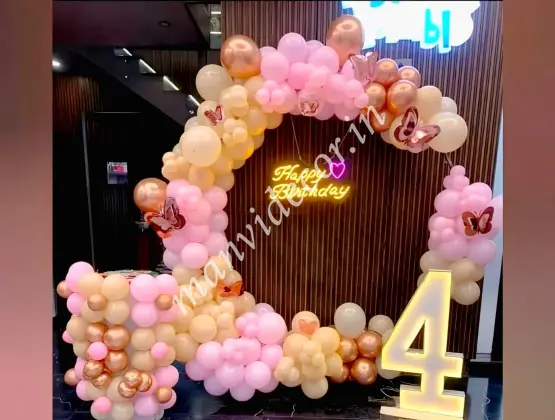 Rose Glow Ring Decor