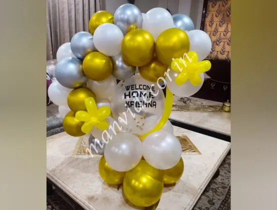 Silver Shine Marquee Decoration