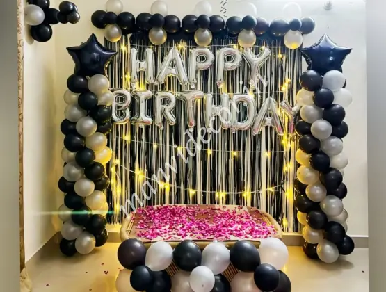 Starlight Silver Birthday Theme