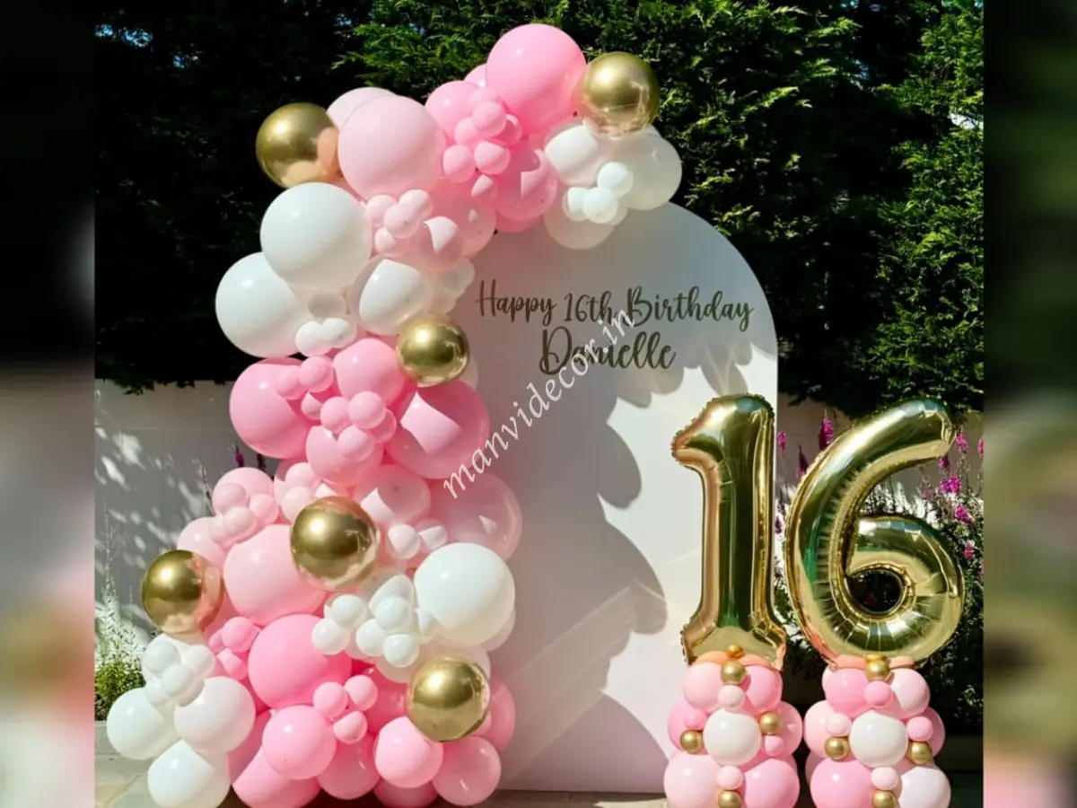 Sweet Sixteen Birthday Decoration