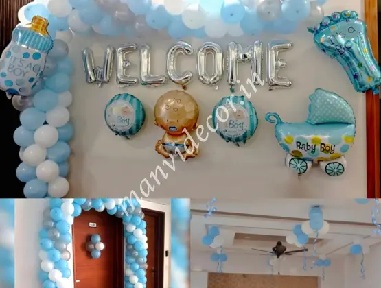 Baby Boy Welcome Wall Decoration