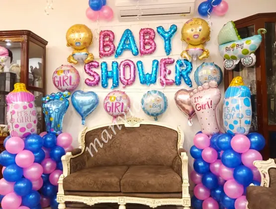 Baby Shower Wall  Surprise