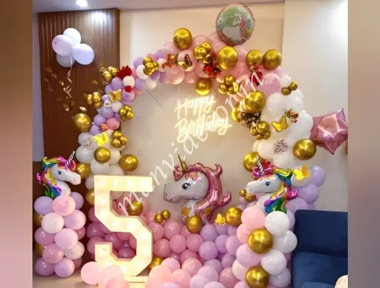 Pastel Unicorn Ring Decoration