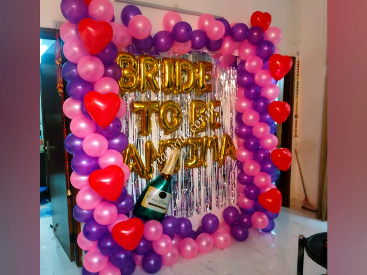 Bride To Be Elegant Setup