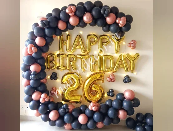 Half Ring Arch Birthday Decoration