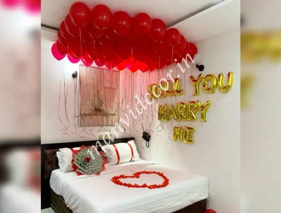 Marry Me Proposal Decoration