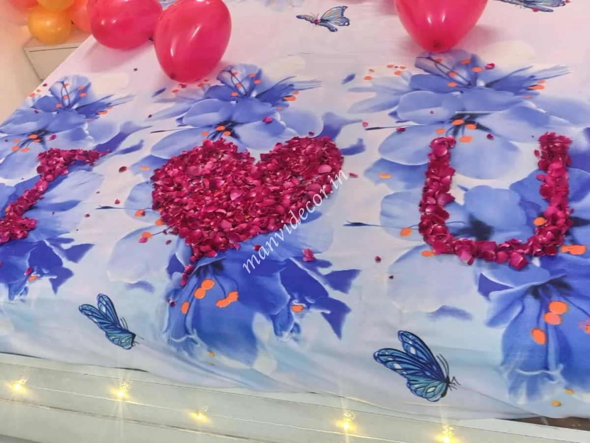 Rose Petals Decoration Ideas