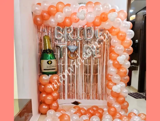 Simple Classic Bride To Be Decor