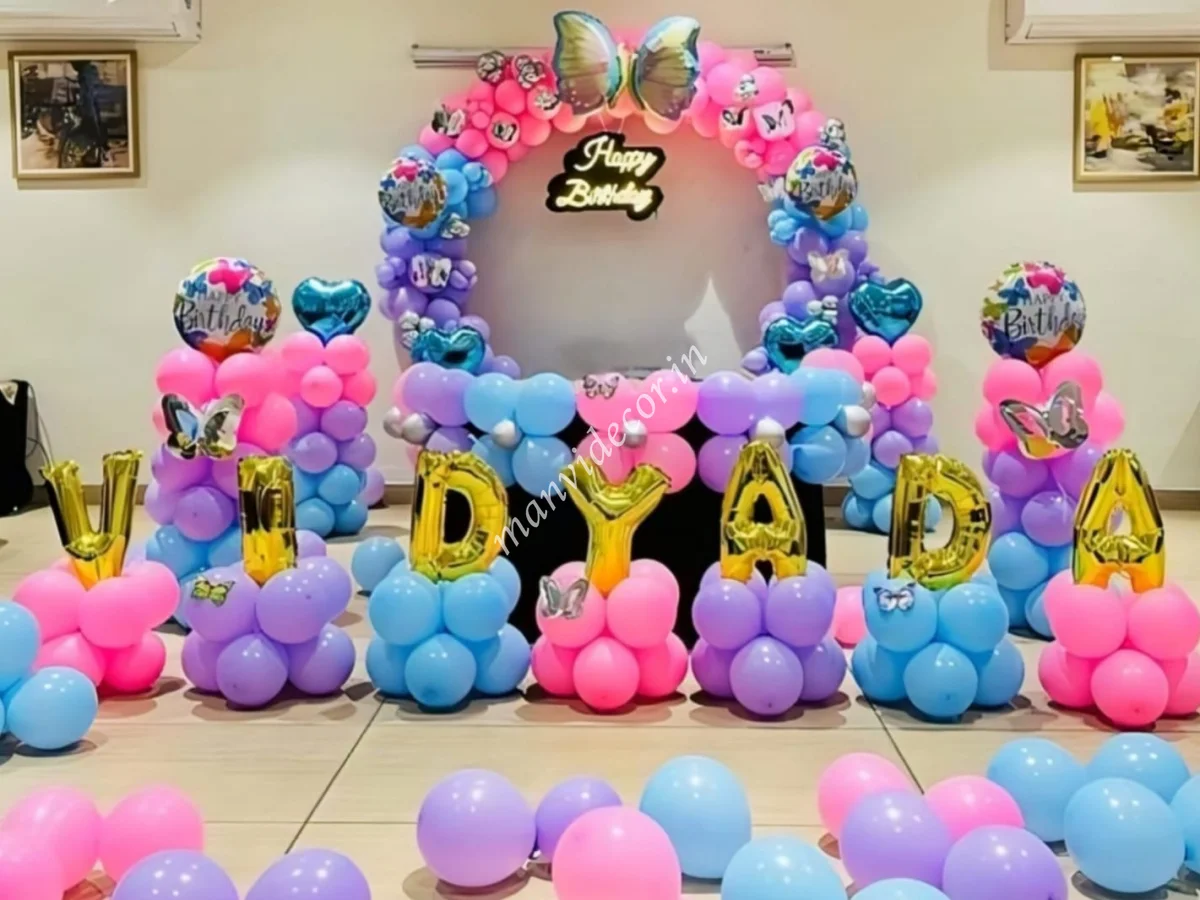 Pastel Butterfly Theme Decor